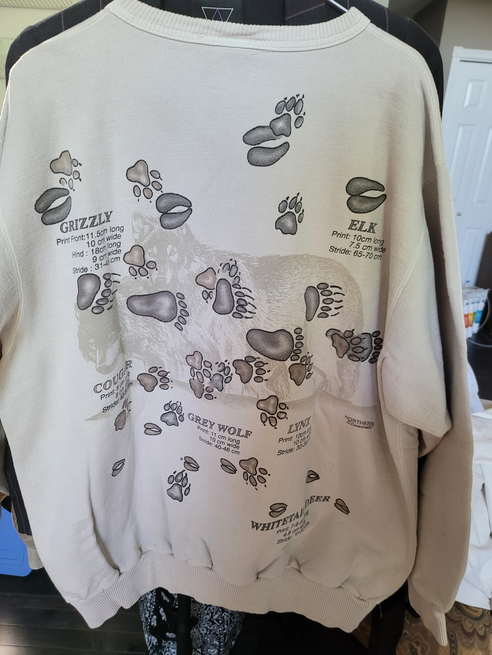 Vintage 90's Northern Elements Nature Crewneck